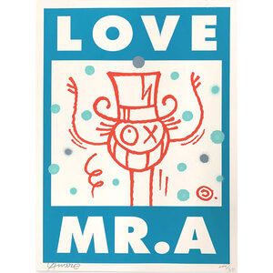 ANDRE SIGNED LOVE MR A  PRINT