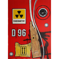 PETER KLASEN SIGNED PRINT RESTRICTED AREA