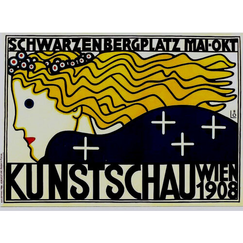 KUNSTSCHAU WIEN 1986 POSTER KUNSTSCHAU WIEN 1986 POSTER