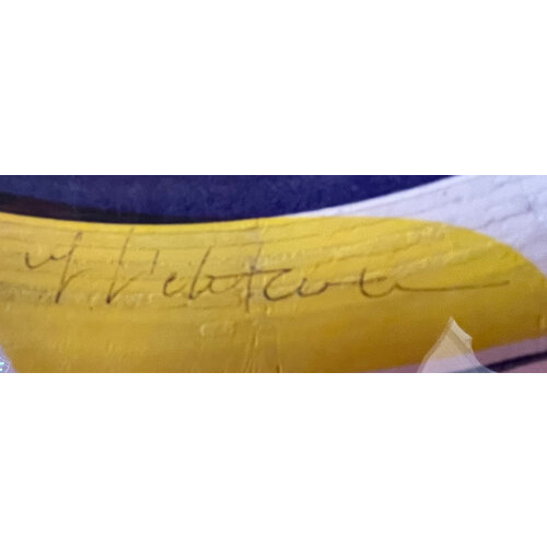 Lichtenstein, Roy LICHTENSTEIN SIGNED PAPER PLATE