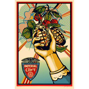 Fairey, Shepard SHEPARD FAIREY IMPERIAL GLORY SIGNED PRINT