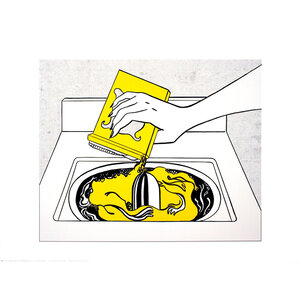 Lichtenstein, Roy LICHTENSTEIN WASHING MACHINE PRINT
