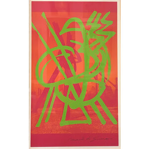 di Suvero, Mark MARK DI SUVERO SIGNED PRINT UNTITLED