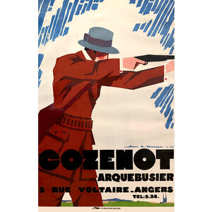 COZENOT ARQUEBUSIER POSTER