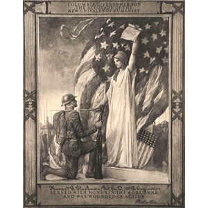 COLUMBIA GIVES TO HER SON WWI POSTER