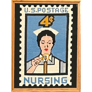 NEEDLEPOINT OF US NURSING STAMP