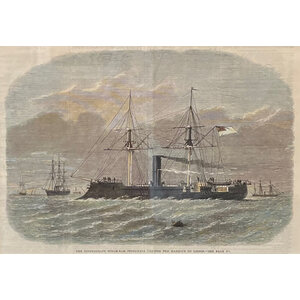 CIVIL WAR CONFEDERATE STEAM-RAM STONEWALL