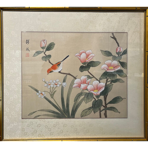 TWO CHINESE WATERCOLORS