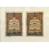 TWO WWII ROMANIAN BONDS FRAMED