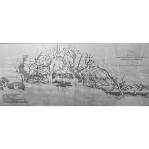 SKETCH OF SEA COAST OF SOUTH CAROLINA AND GEORGIA 1863