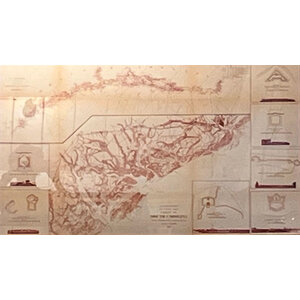 MAP OF COAST OF SOUTH CAROLINA 1862