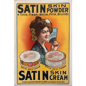 SATIN SKIN CREAM POSTER