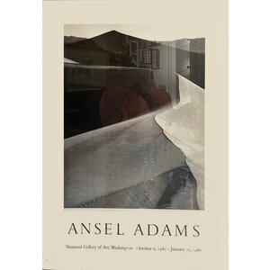 ANSEL ADAMS NATIONAL GALLERY EXHIBITION POSTER