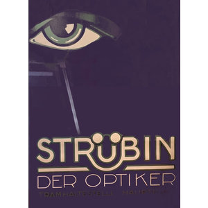 STRUBIN DER OPTIKER POSTER