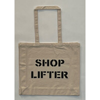 SHOP LIFTER CANVAS TOTE