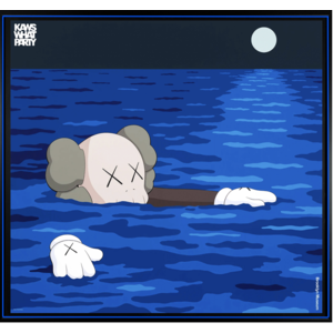 KAWS WHAT PARTY TIDE BROOKLYN MUSEUM POSTER KAWS WHAT PARTY TIDE BROOKLYN MUSEUM POSTER