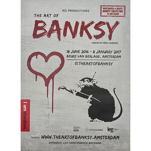 THE ART OF BANKSY AMSTERDAM THE ART OF BANKSY AMSTERDAM