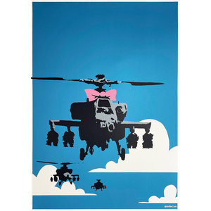 BANKSY / THE WEST COUNTRY PRINCE HAPPY CHOPPERS BANKSY / THE WEST COUNTRY PRINCE HAPPY CHOPPERS