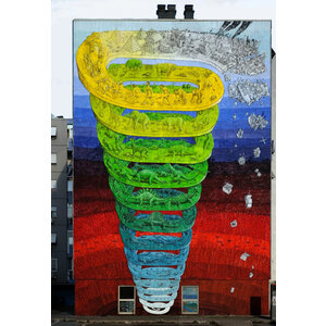 BLU PRINT OF EVOLUTION MURAL ROMA BLU PRINT OF EVOLUTION MURAL ROMA