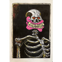 SWEET TOOF SIGNED PRINT MISTER BONES