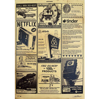 IMBUE SIGNED PRINT: ADVERTISEMENTS WHAT'S OLD IS NEW