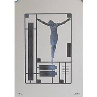 IMBUE SIGNED PRINT PLASTICITY (CRUCIFIXION ASSEMBLY KIT)