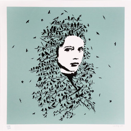 ICY AND SOT SIGNED PRINT LET HER BE FREE