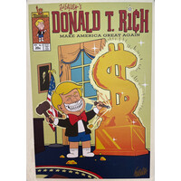 RON ENGLISH PRINT DONALD T. RICH MAKE AMERICA GREAT AGAIN