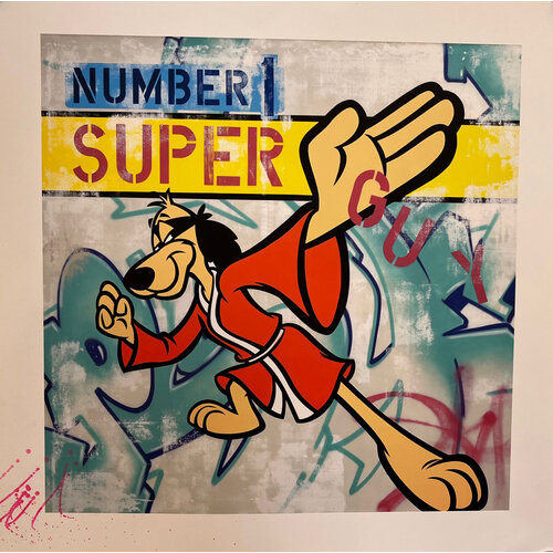 RISK HONG KONG PHOOEY NUMBER 1 SUPER GUY PRINT RISK HONG KONG PHOOEY NUMBER 1 SUPER GUY PRINT