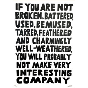 THE MISFORTUNE TELLER SIGNED PRINT INTERESTING COMPANY THE MISFORTUNE TELLER SIGNED PRINT INTERESTING COMPANY