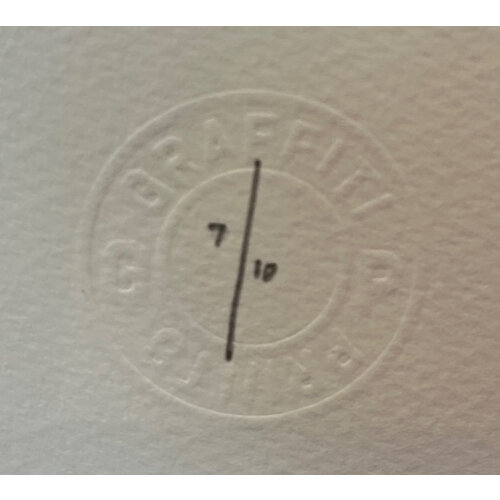 SNIK SIGNED FIX THE SKY GREEN PRINT