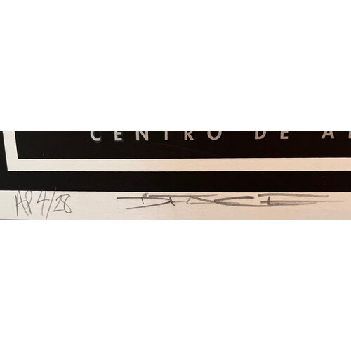 D*FACE (WASTED YOUTH)/SHEPARD FAIREY (YOUR EYES HERE) SIGNED EXHIBITION POSTER