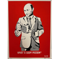 BAMBI SIGNED PRINT WHAT'S YOUR POISON
