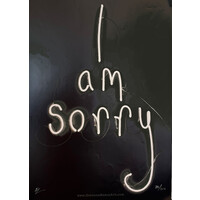 REBECCA MASON I AM SORRY SIGNED PRINT