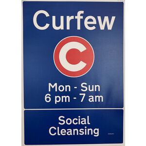 DR. D SIGNED PRINT CURFEW DR. D SIGNED PRINT CURFEW