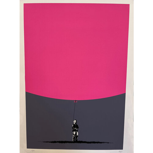 LEE EELUS SIGNED PRINT HOLD ON TO WHAT YOU GOT (PINK) LEE EELUS SIGNED PRINT HOLD ON TO WHAT YOU GOT (PINK)