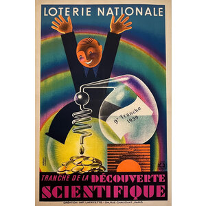 LOTERIE NATIONALE SCIENTIFIQUE POSTER