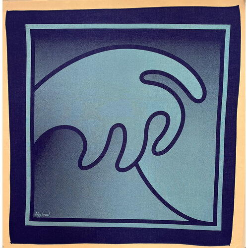 Alex Isreal ALEX ISRAEL BLUE WAVE BANDANA Alex Isreal ALEX ISRAEL BLUE WAVE BANDANA