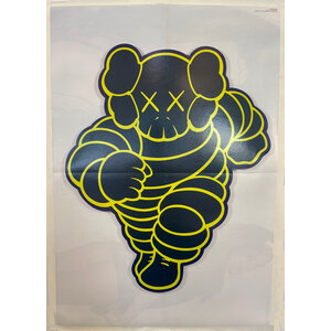 KAWS IMAGINARY FRIENDS (RUNNING CHUM) PRINT GALERIE PERROTIN