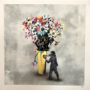 NICK WALKER SIGNED DOA (GOLD LEAF) SCREEN  PRINT