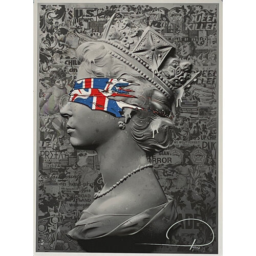 Prefab 77 PREFAB77 SIGNED QUEEN BLIND FAITH SCREEN PRINT Prefab 77 PREFAB77 SIGNED QUEEN BLIND FAITH SCREEN PRINT