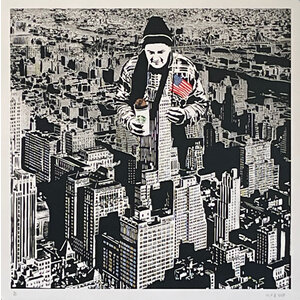 ICY AND SOT AMERICAN DREAM SIGNED SCREEN PRINT ICY AND SOT AMERICAN DREAM SIGNED SCREEN PRINT