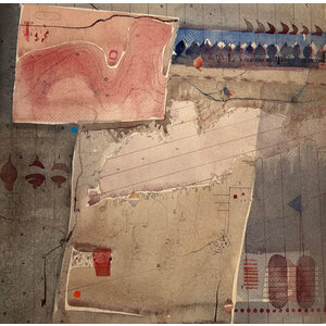 JOANNE EVARTS SIGNED WATERCOLOR GENEVA CONFERENCE II