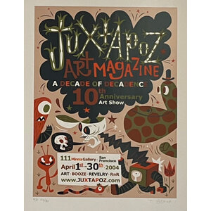 TIM BISKUP SIGNED PRINT JUXTAPOZ ART MAGAZINE