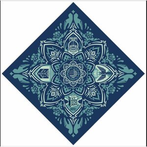 SHEPARD FAIREY  BANDANA OUR HANDS OUR FUTURE