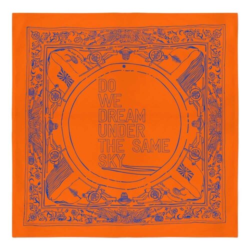 RIRKRIT TIRAVANIJA DO WE DREAM UNDER THE SAME SKY BANDANA RIRKRIT TIRAVANIJA DO WE DREAM UNDER THE SAME SKY BANDANA