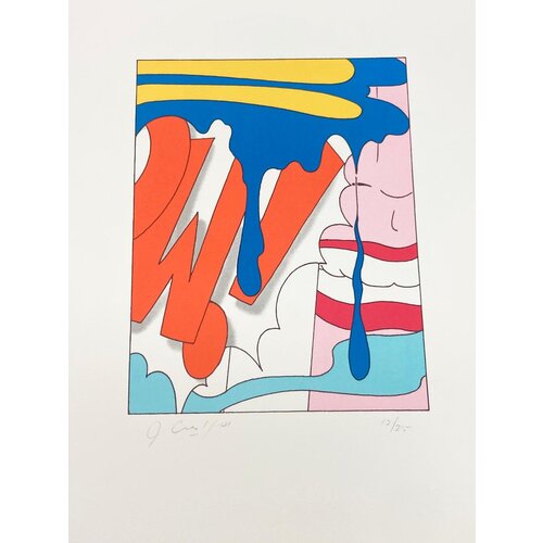 CRASH SIGNED UNTITLED (SMILE) PRINT CRASH SIGNED UNTITLED (SMILE) PRINT