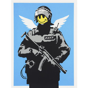 BANKSY / THE WEST COUNTRY PRINCE FLYING COPPER