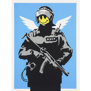 BANKSY/WEST COUNTRY PRINCE FLYING COPPER