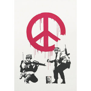 BANKSY / THE WEST COUNTRY PRINCE CND SOLDIERS PRINT BANKSY / THE WEST COUNTRY PRINCE CND SOLDIERS PRINT